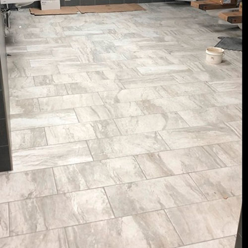 Finished room after repair work
